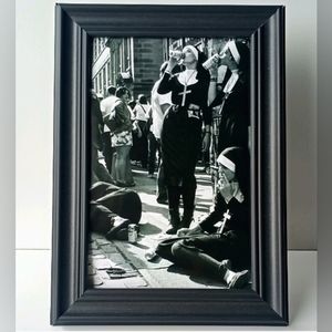 COPY - Vintage Smoking Nuns Smokin Gothic Dark Occult